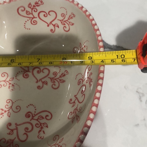 Temp-tations Heart Shaped Bowl and Matching Serving Spoon - Picture 7 of 8